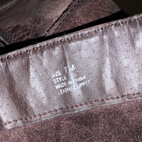 Two Lips Leather Riding Boots With Straps - Picture 3 of 8